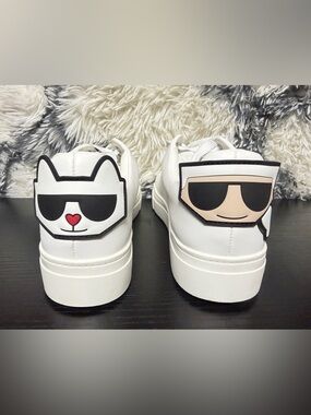 Karl Lagerfeld Paris Chella White
Sneakers Cat & Oldmen Logo. New without box